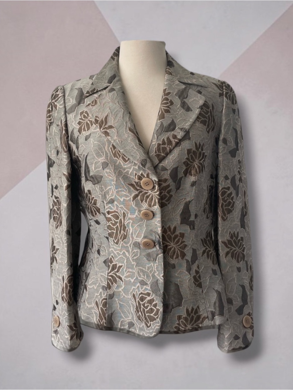 ARMANI COLLEZIONI BROCADE JACKET SIZE 10